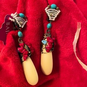 Earrings great looking. Made in India.NWOT